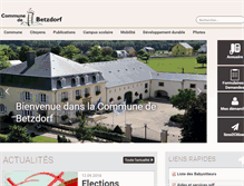 Tablet Screenshot of betzdorf.lu